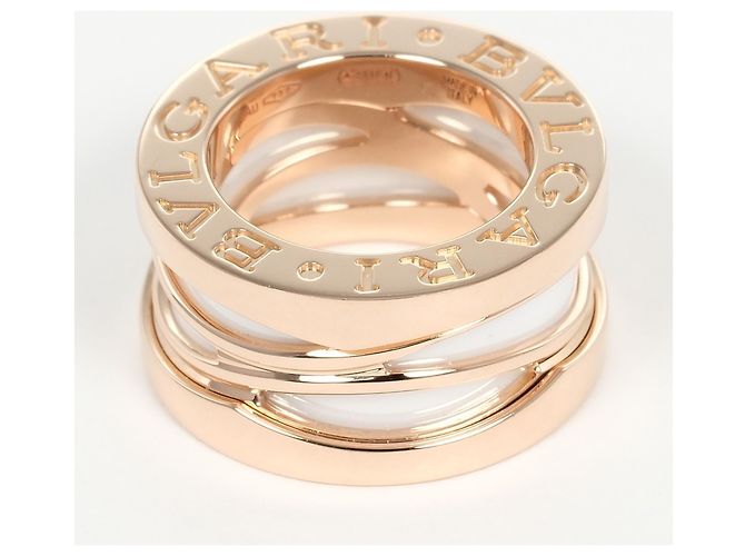 Bulgari Collana Bvlgari B.zero1 in Oro Rosa e Ceramica - vista 5