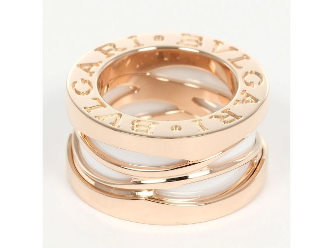 Bulgari Collana Bvlgari B.zero1 in Oro Rosa e Ceramica - vista 6