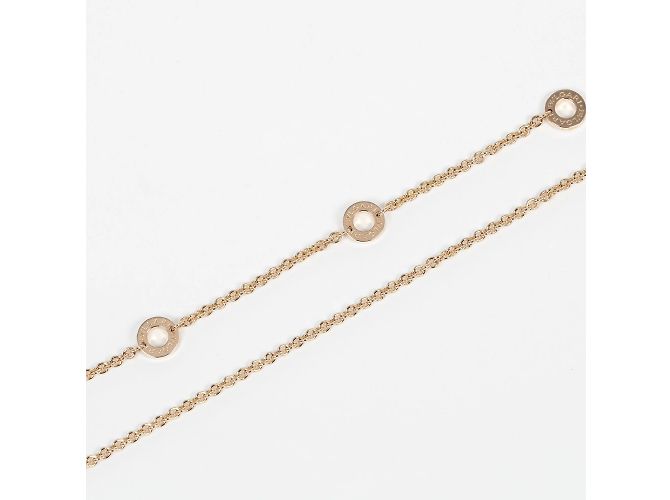 Bulgari Collana Bvlgari B.zero1 in Oro Rosa e Ceramica - vista 7