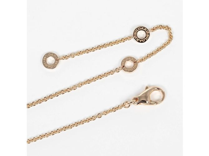 Bulgari Collana Bvlgari B.zero1 in Oro Rosa e Ceramica - vista 8