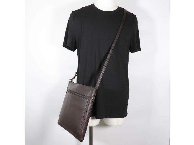 Borsa a Spalla Sac Plat Louis Vuitton Marrone - vista 16