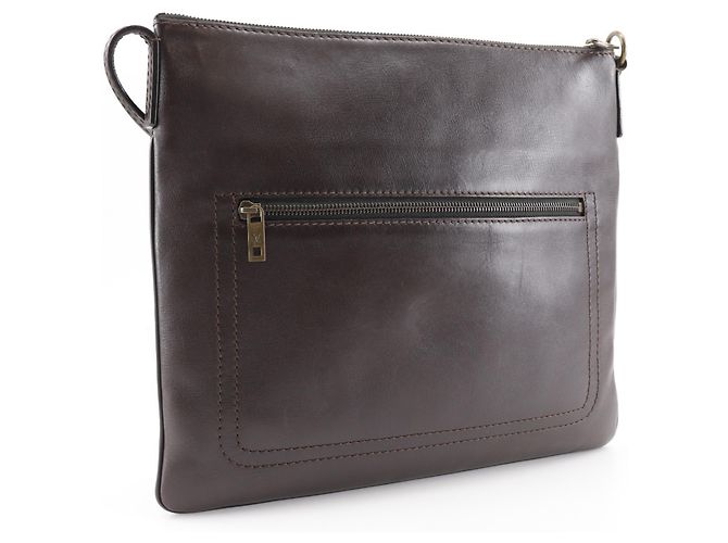 Borsa a Spalla Sac Plat Louis Vuitton Marrone - vista 3