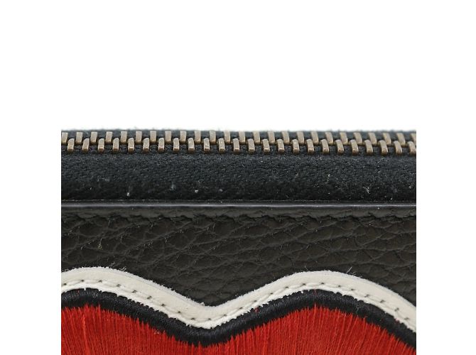 Cartera Larga Gucci GG Marmont Negro - vista 9