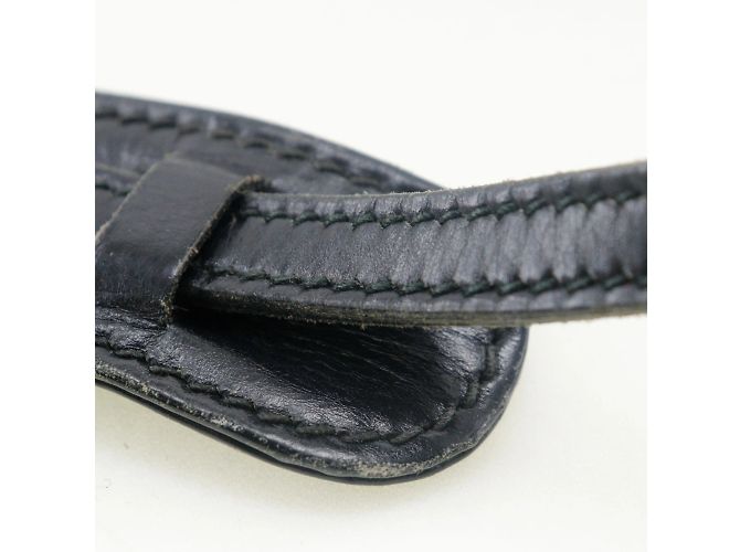 Schultertasche aus schwarzem Kalbsleder Gucci Sherry Line - Ansicht 12