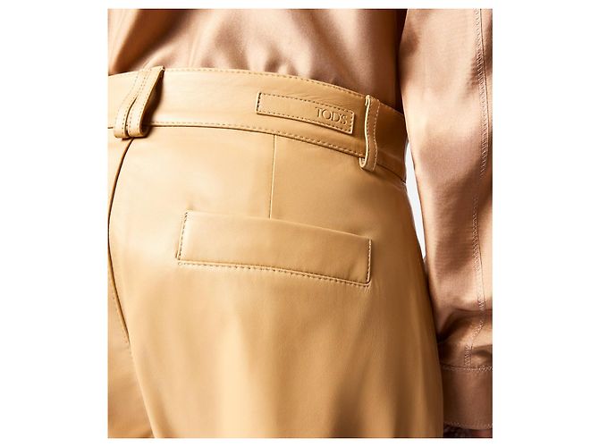 Tod's Lederhose beige Größe 38 - Ansicht 13
