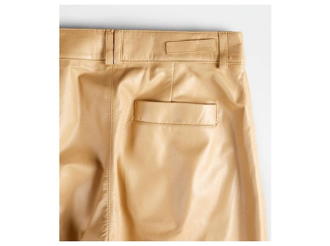Tod's Lederhose beige Größe 38 - Ansicht 15