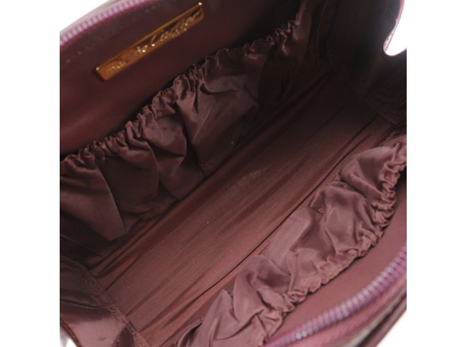 Borsa a tracolla Cartier Must Line Rosso Bordò - vista 5