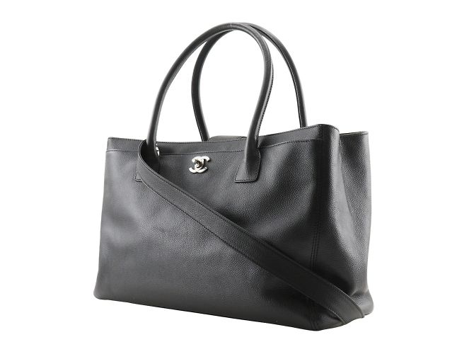 Chanel Caviar-Leder Executive Tote Bag Schwarz - Ansicht 2
