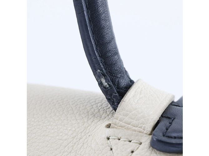 Borsa Tote Rock Me MM di Louis Vuitton Nero Beige - vista 9