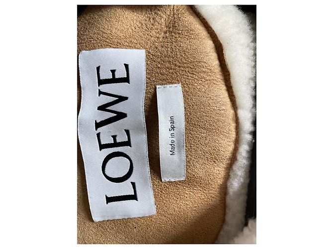 Parka Loewe oversize de piel - vista 13