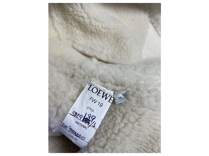 Parka Loewe oversize de piel - vista 15