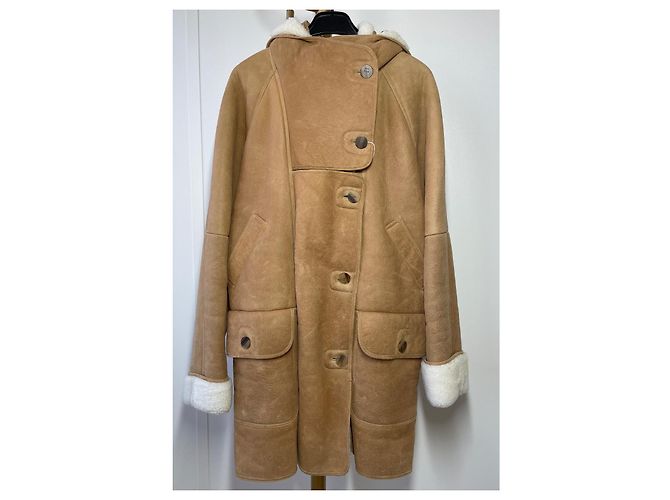 Parka Loewe oversize de piel - vista 3