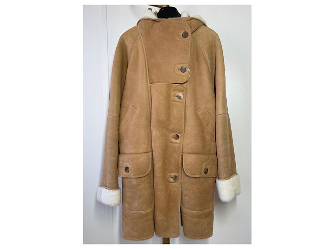 Parka Loewe oversize de piel - vista 4