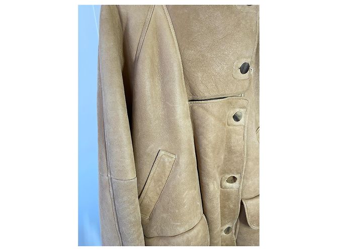 Parka Loewe oversize de piel - vista 7