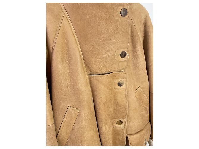 Parka Loewe oversize de piel - vista 8