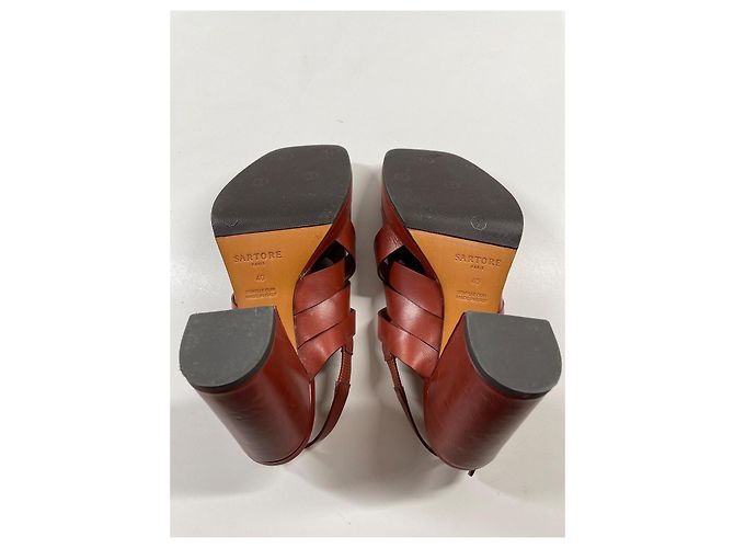 Sandali Sartore in pelle numero 40 - vista 11