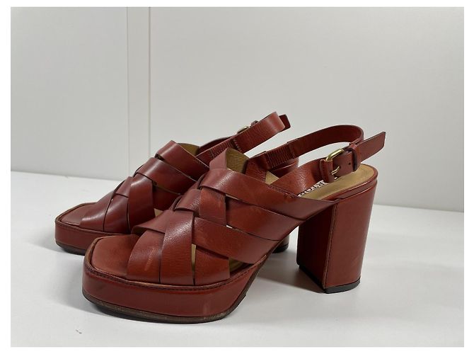 Sandali Sartore in pelle numero 40 - vista 6