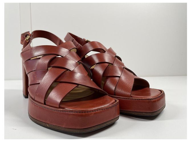 Sandali Sartore in pelle numero 40 - vista 8