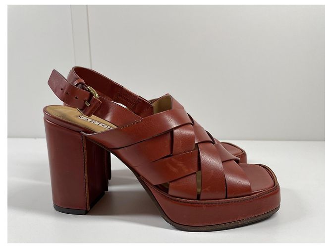 Sandali Sartore in pelle numero 40 - vista 9