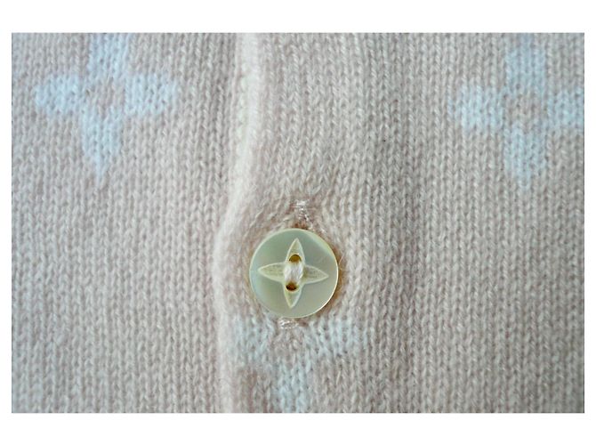LOUIS VUITTON Neue rosa Kaschmir-Einteiler 6 Monate Pink - Ansicht 6