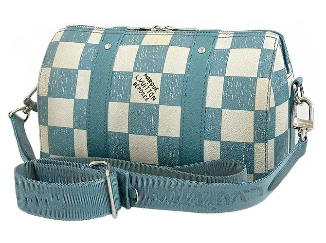 Borsa a Spalla Keepall City Damier Louis Vuitton - vista 2