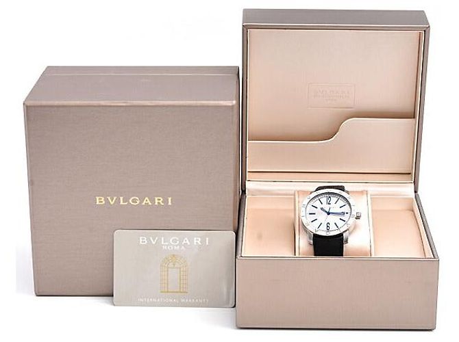 Bulgari Relógio automático Bvlgari Bvlgari com mostrador prateado BB39C6SLD usado Prata - vista 10