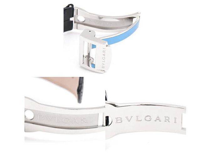 Bulgari Relógio automático Bvlgari Bvlgari com mostrador prateado BB39C6SLD usado Prata - vista 7