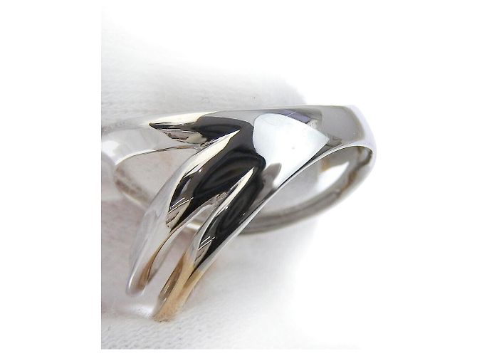& Other Stories Anello in diamante K18WG K18PG 0,11 ct - vista 4