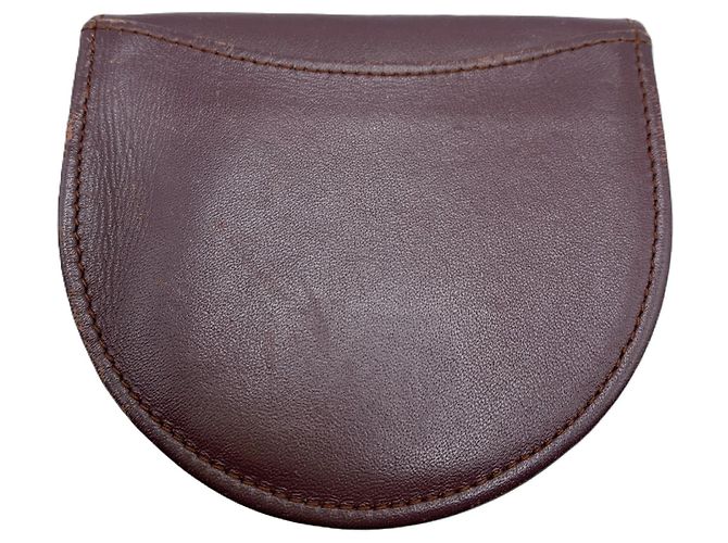 Monedero de cuero Cartier Unisex Burdeos - vista 2