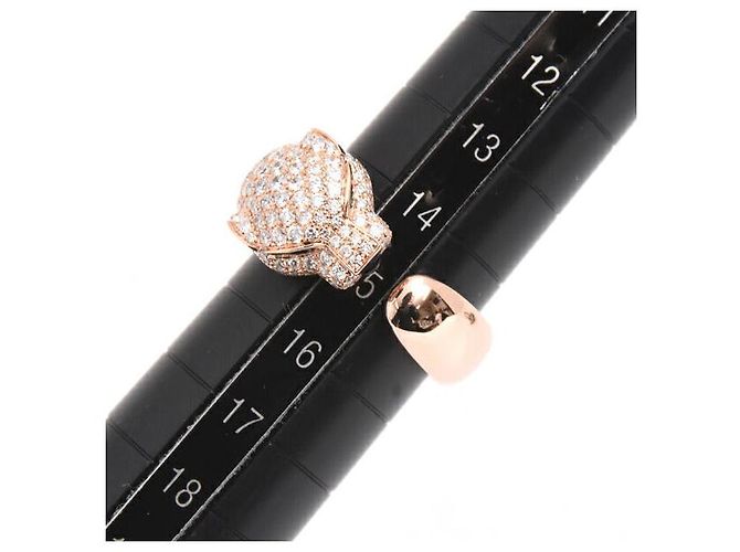 Cartier 750PG Panthère Masai Ring Größe 55 Golden - Ansicht 6