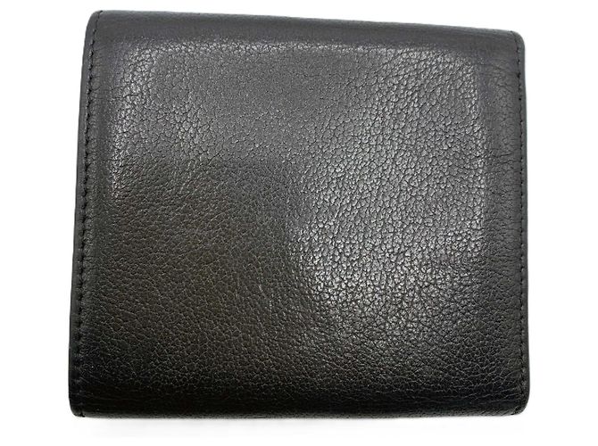 Chanel Camellia Lammleder Compact Wallet Schwarz - Ansicht 2
