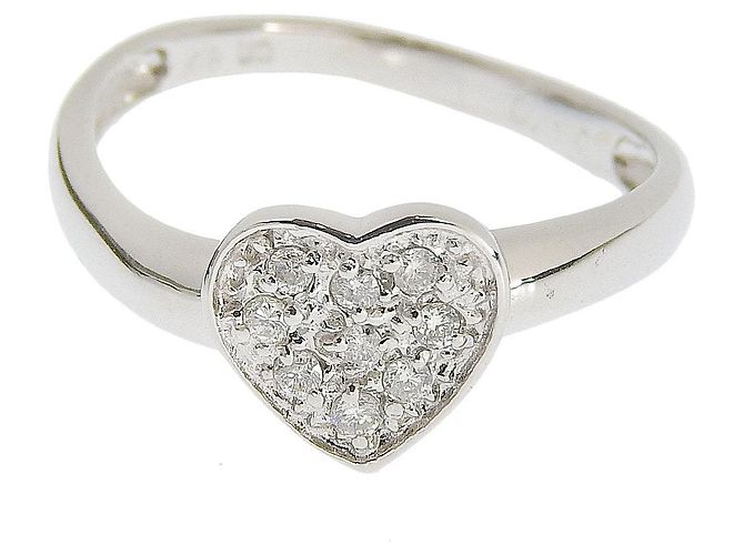& Other Stories K18WG Diamantring 0,10 ct Ohne Marke - Ansicht 4