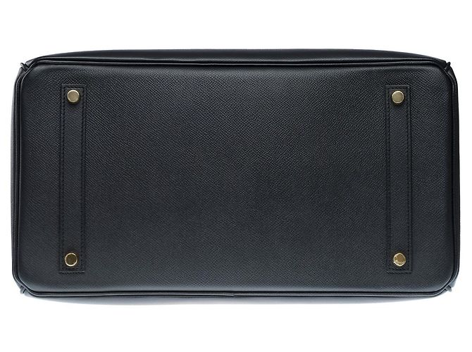 Hermès Sac HERMES Birkin 35 en Cuir Noir - 102541 - vue 11