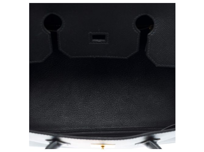Hermès Sac HERMES Birkin 35 en Cuir Noir - 102541 - vue 9