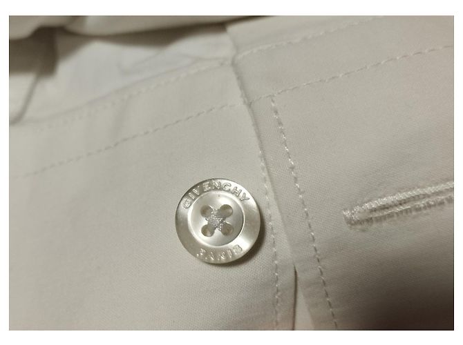 Givenchy Herrenhemd aus weißer Baumwolle - Ansicht 2