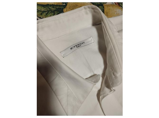 Givenchy Herrenhemd aus weißer Baumwolle - Ansicht 3