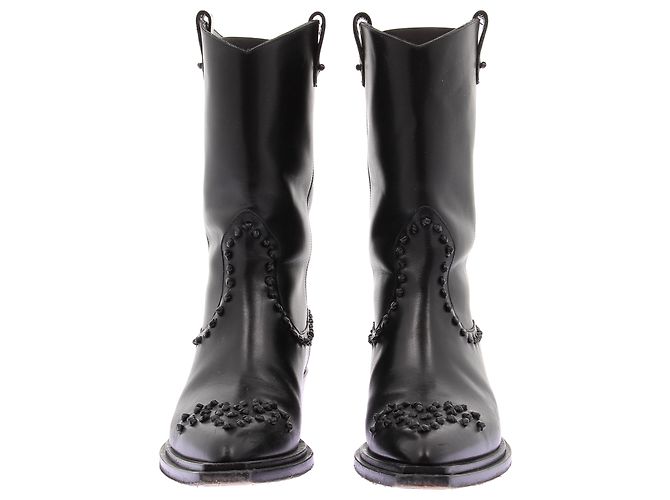 Autre Marque Botines FRATELLI ROSSETTI T.EU 37 Cuero Negro - vista 4