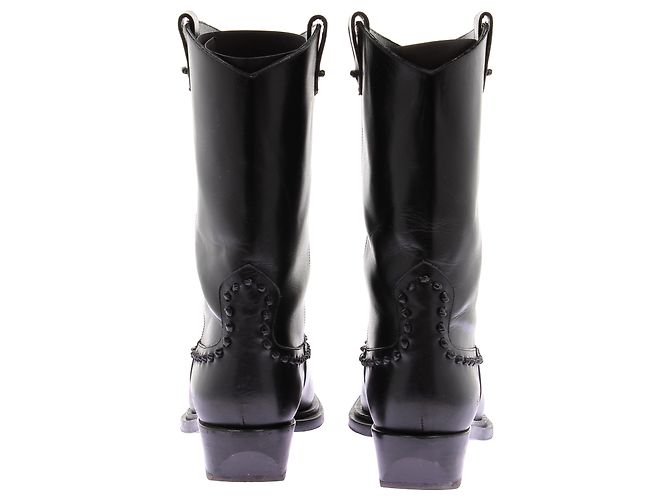 Autre Marque Botines FRATELLI ROSSETTI T.EU 37 Cuero Negro - vista 5