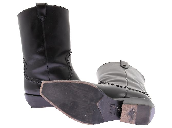 Autre Marque Botines FRATELLI ROSSETTI T.EU 37 Cuero Negro - vista 7