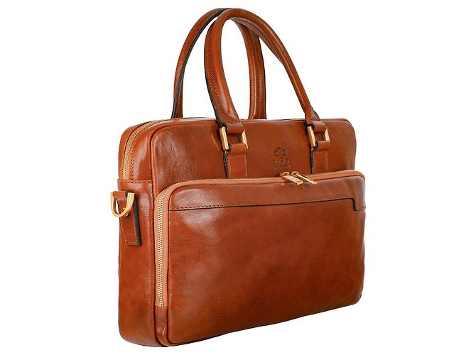 Autre Marque Valigetta in pelle Time Resistance Beige - vista 2