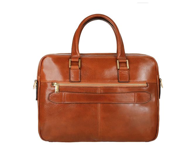 Autre Marque Valigetta in pelle Time Resistance Beige - vista 3
