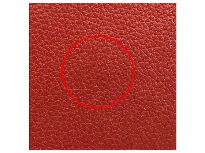 Hermès Hermes Dogon GM Langbörse Rot - Ansicht 11