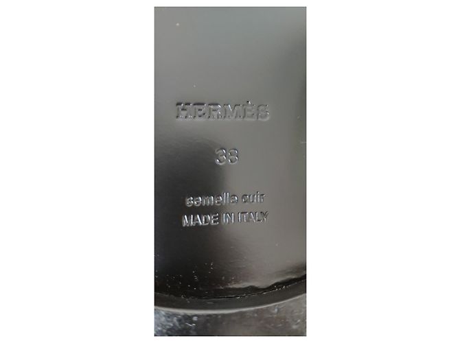 HERMÈS TRANSAT-SANDALEN. Schwarz - Ansicht 6