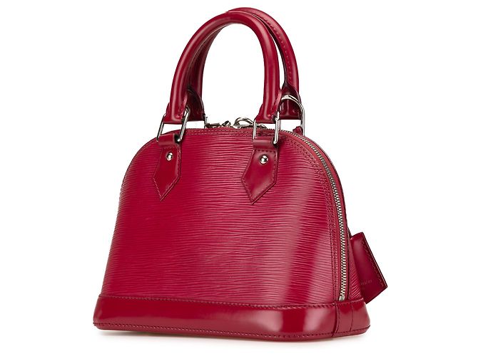 Louis Vuitton Alma BB in Epi rosa - vista 2