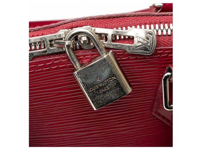 Louis Vuitton Alma BB in Epi rosa - vista 7