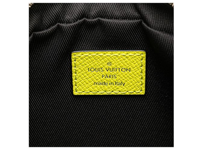 Bumbag esterno Monogram Taiga giallo Louis Vuitton - vista 5