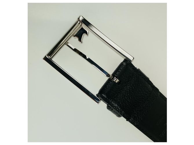 Cintura Louis Vuitton Saint Germain 35MM Nero - vista 4
