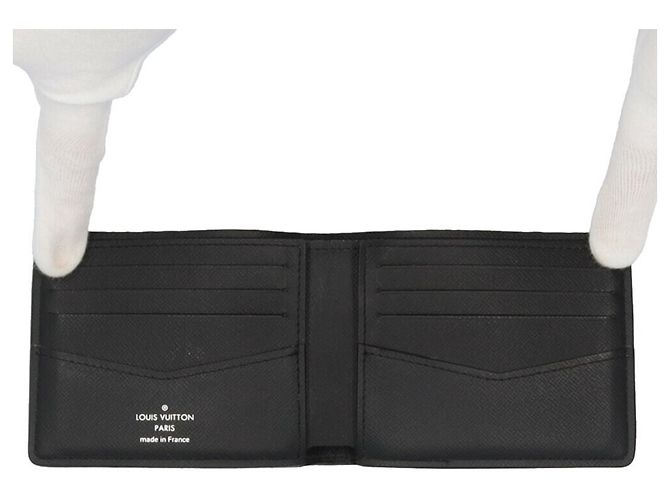 Billetera Slender Monogram Eclipse de Louis Vuitton Castaño Negro Monograma - vista 5