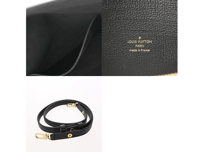 Portafoglio Louis Vuitton con catena Ivy Studs Nera Nero - vista 11