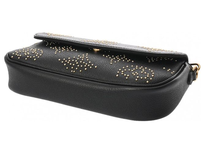 Portafoglio Louis Vuitton con catena Ivy Studs Nera Nero - vista 4